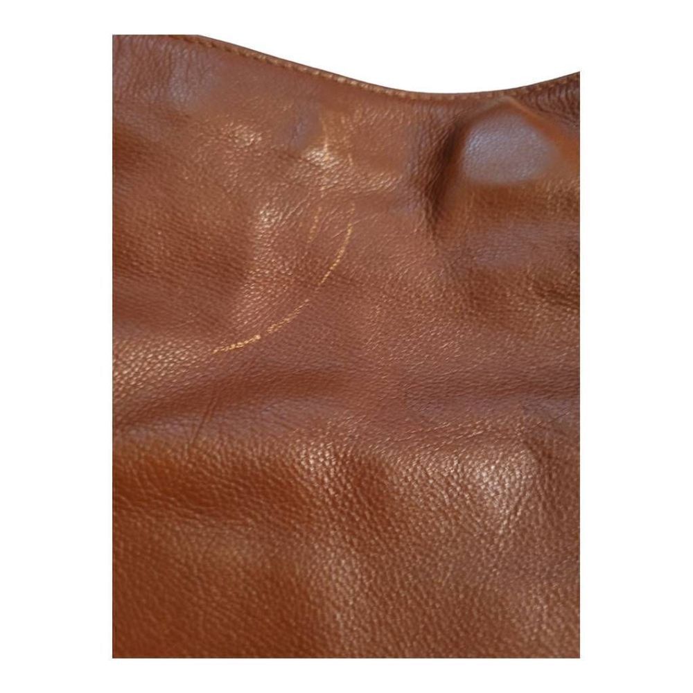 Gucci Vintage Diana Leather Shoulder Bag English Tan 10" x 12" x 4" Lightly Love - Picture 10 of 16